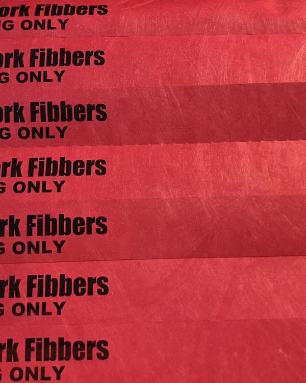 Fibbers wristbands