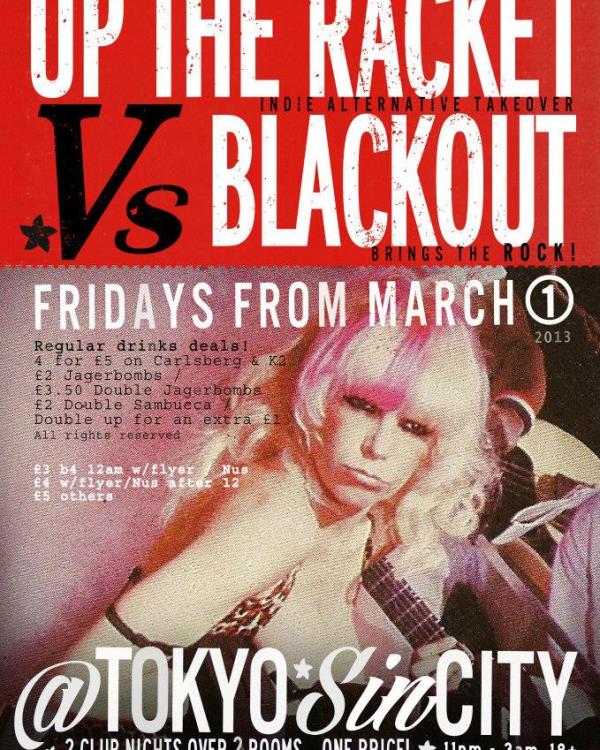 2014 Up The Racket vs Blackout