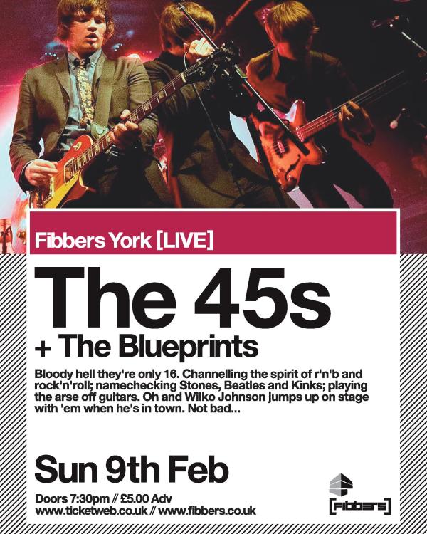 2014 The 45s, The Blueprints