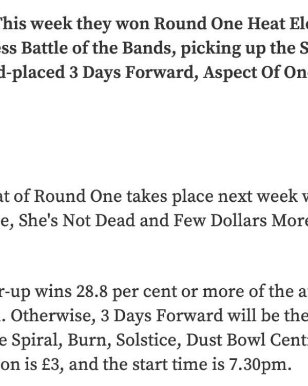 2004 Battle of the Bands