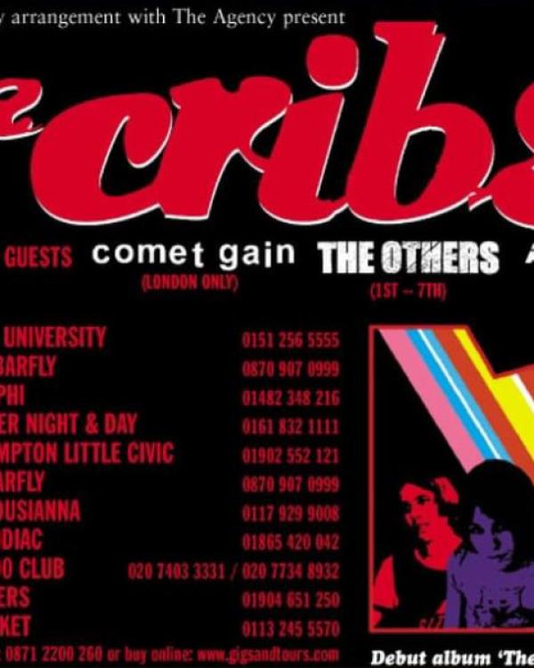 2004 The Cribs, The Others, Comet Gain, Atlantic Dash
