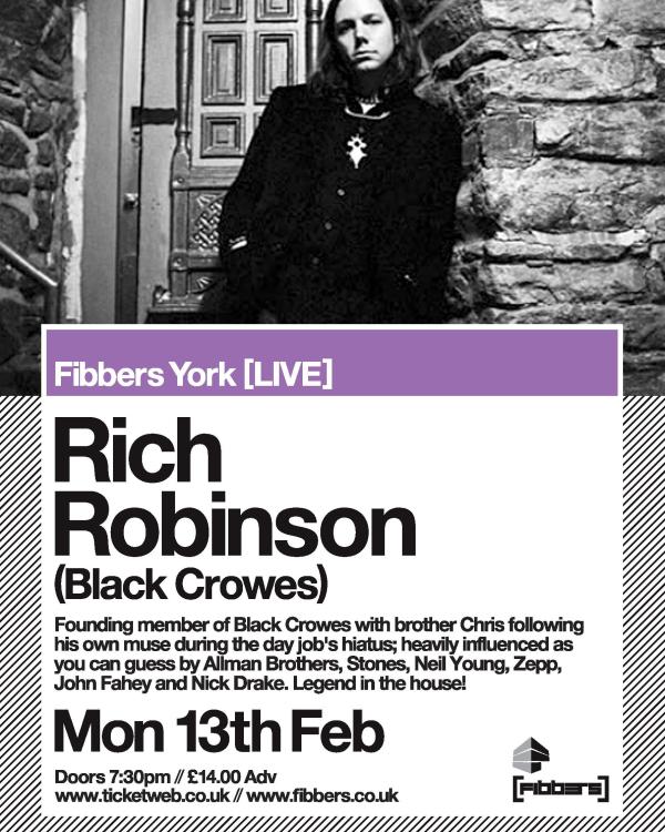 2012 Rich Robinson (Black Crowes)