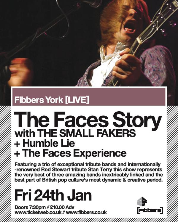 2014 The faces Story, Humble Lie, The Small Fakers, The Faces Experience