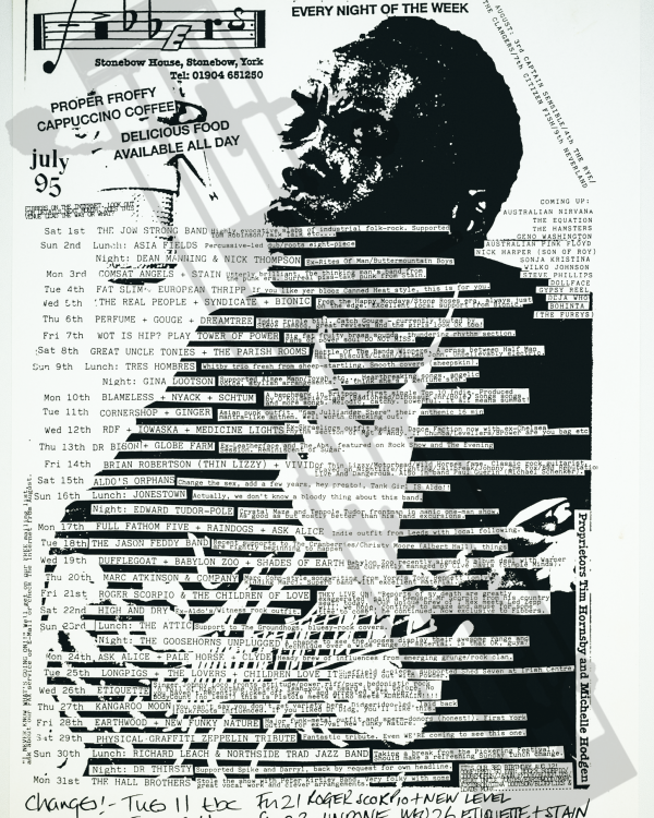 1995 July John Lee Hooker listings