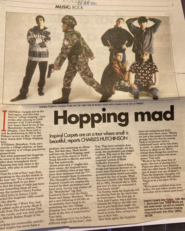 1994 Inspiral Carpets preview