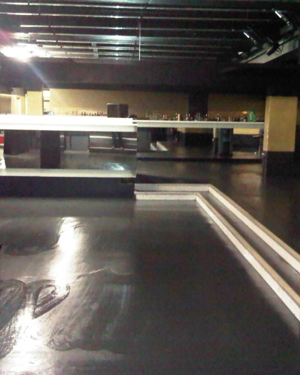 2012 Mk2 pit, DJ booth and bar