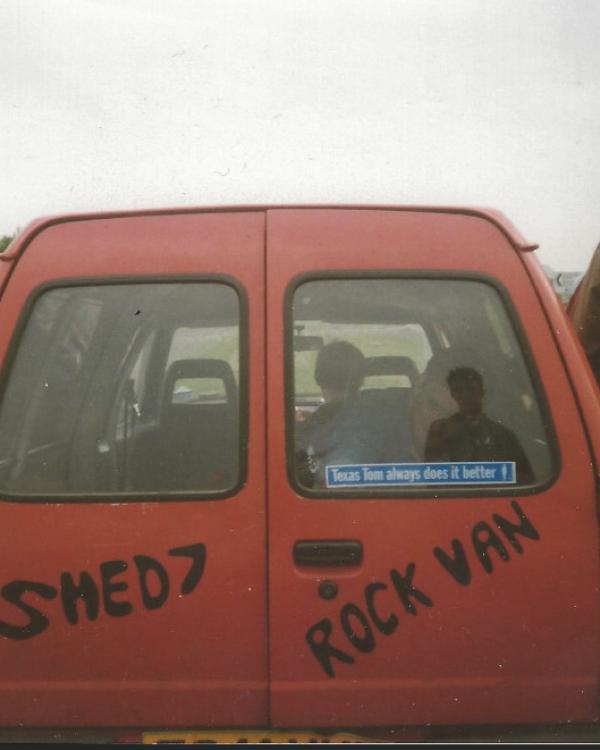 Shed Seven 'rock van'