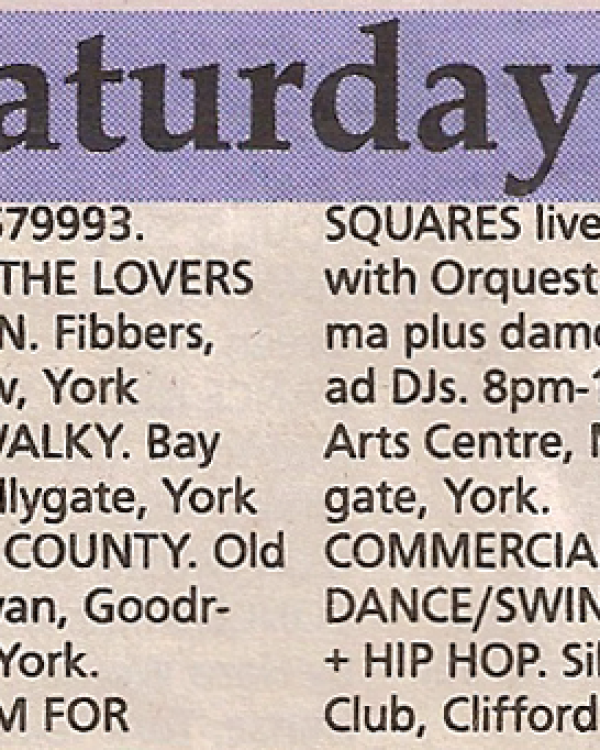 1997 Lucid, The Lovers, Wilson preview