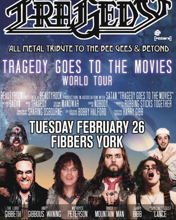 2019 Tragedy All Metal Tribute To The Bee Gees - Goes To The Movies