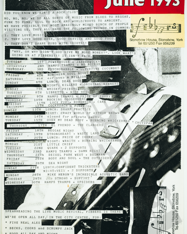 1993 June listings flyer