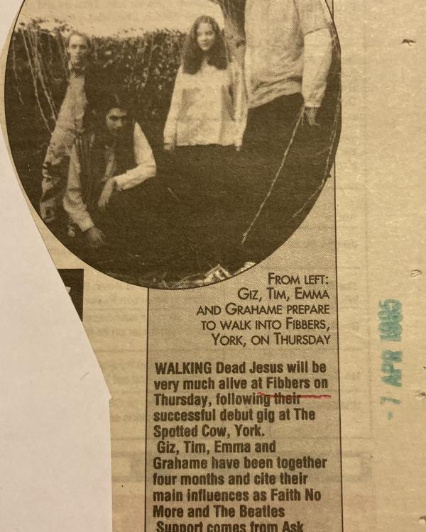 1995 Walking Dead Jesus, Ask Alice preview