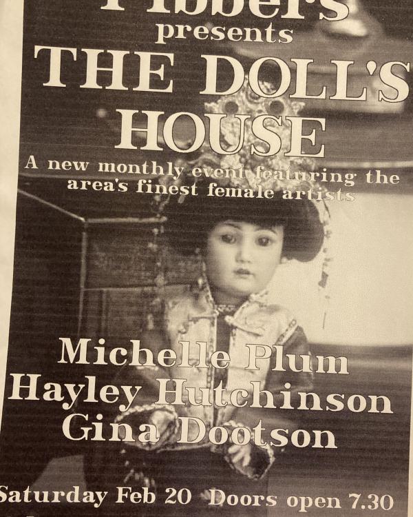1999 Doll's House with Michelle Plum, Hayley Hutchinson, Gina Dootson