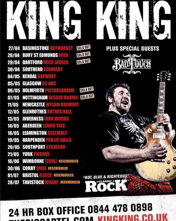 2017 King King, Bad Touch