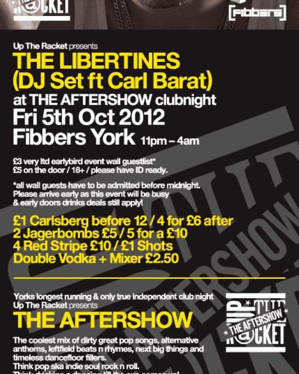2012 Carl Barat aftershow