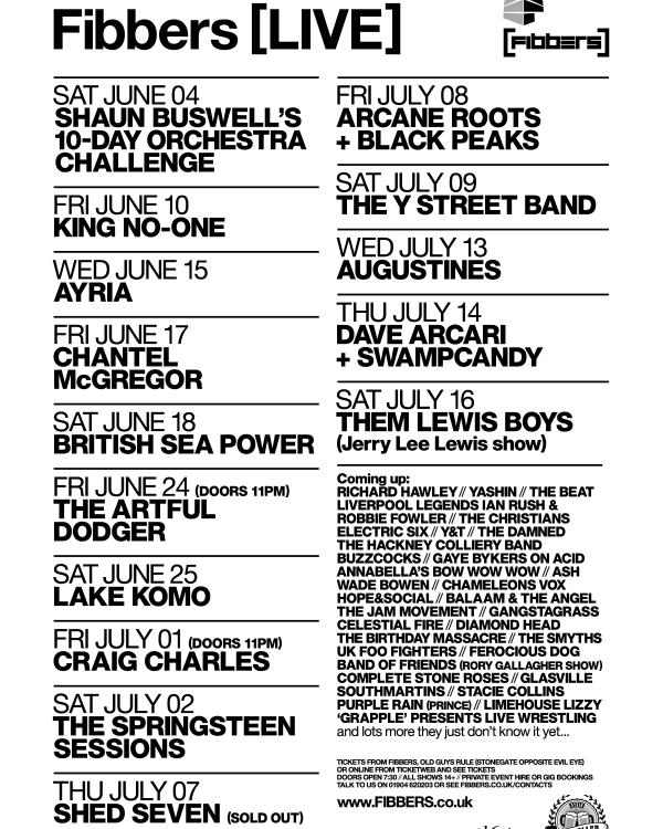 2016 June & July listings