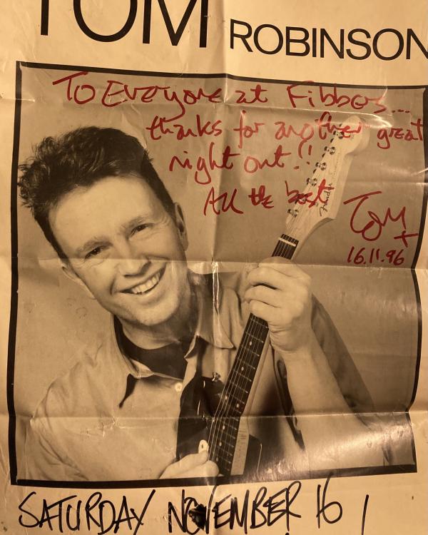 1996 Tom Robinson (signed)