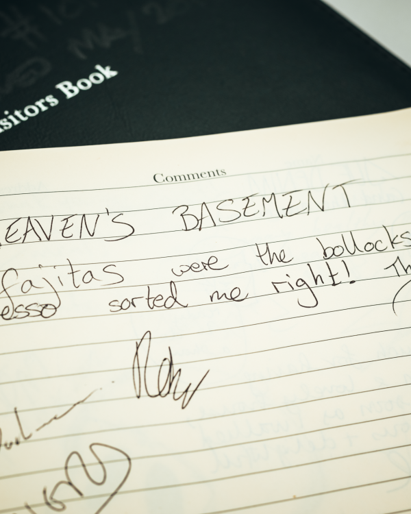 2012 Heaven's Basement fed by Michelle when we lived on The Shambles