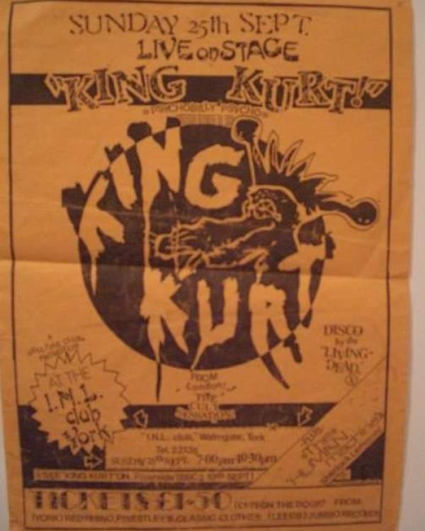 1981 INL club King Kurt presented by Garry Hornby