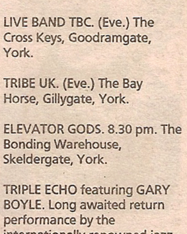 1994 September weekly listings