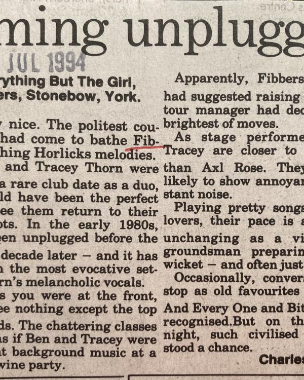 1994 Everything But The Girl review