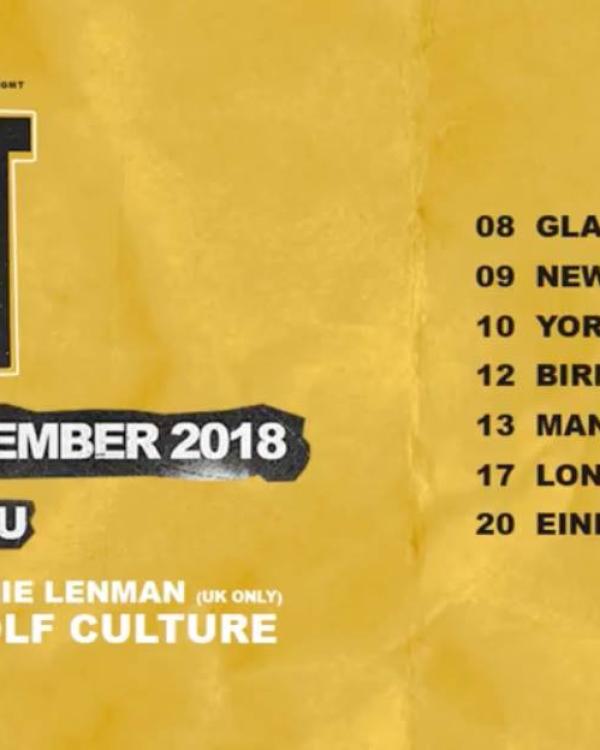 2018 Tonight Alive, Jamie Lenman, Wolf Culture