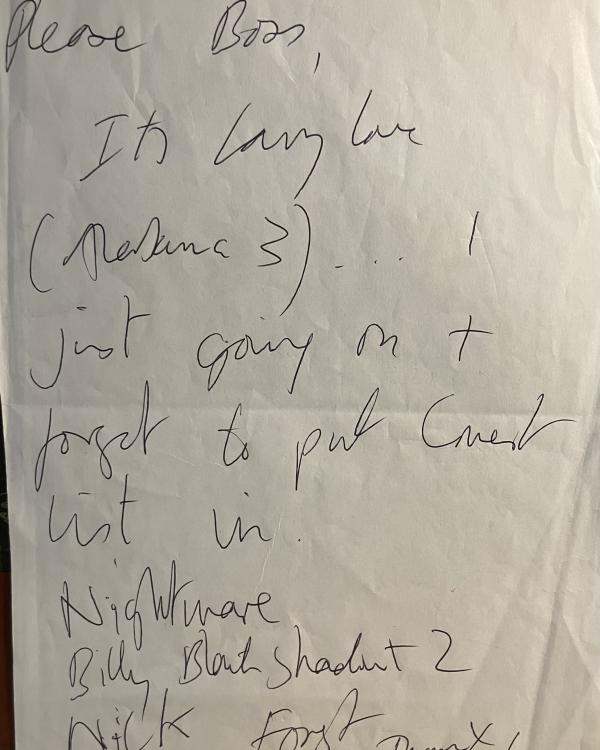 2004 Guest list requests Larry Love