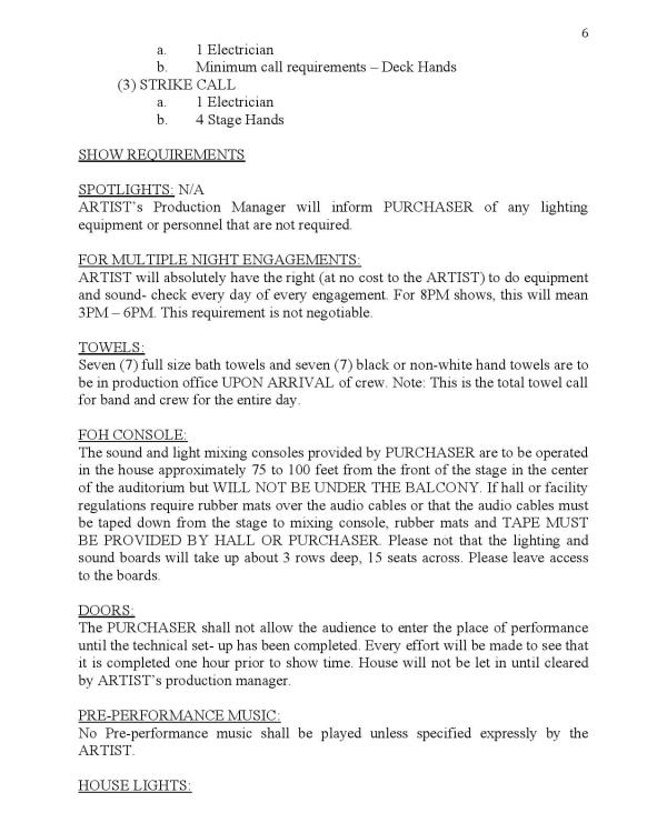 2018 Stanley Clarke (extracts from a nineteen page document)