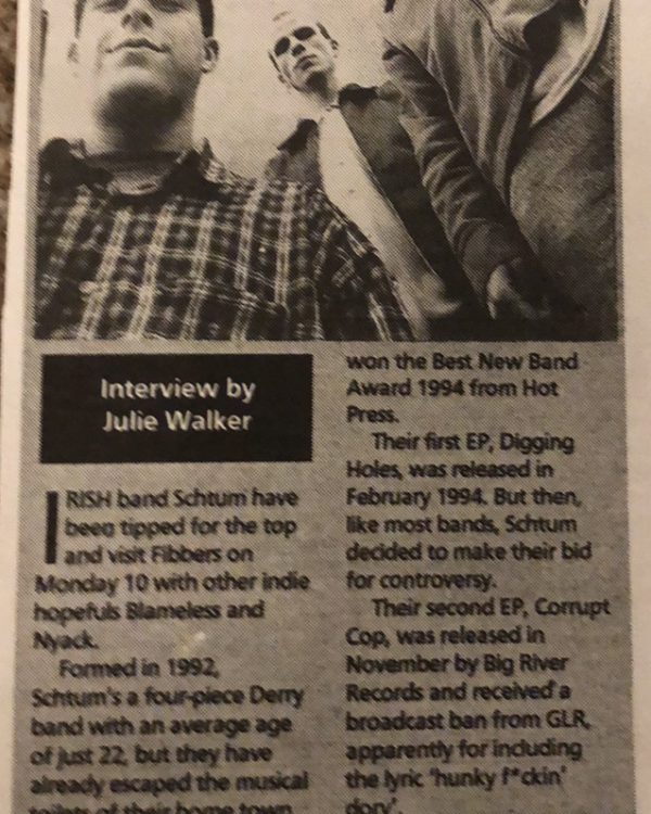 1994 Schtum, Blameless preview