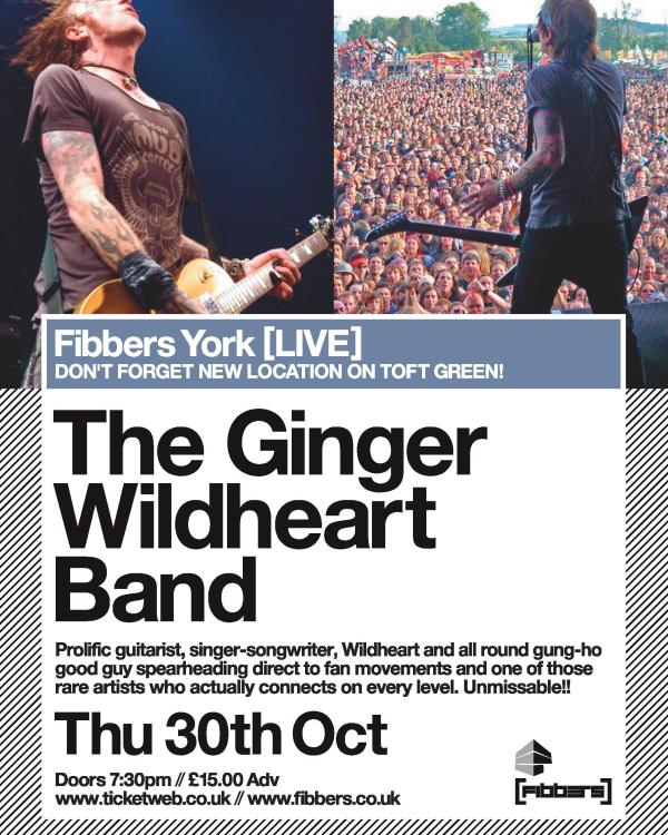 2014 The Ginger Wildheart Band