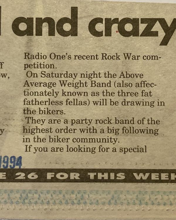 1994 Voodoo Sioux, Crazy Jane, Above Average Weight Band, Earthwood preview