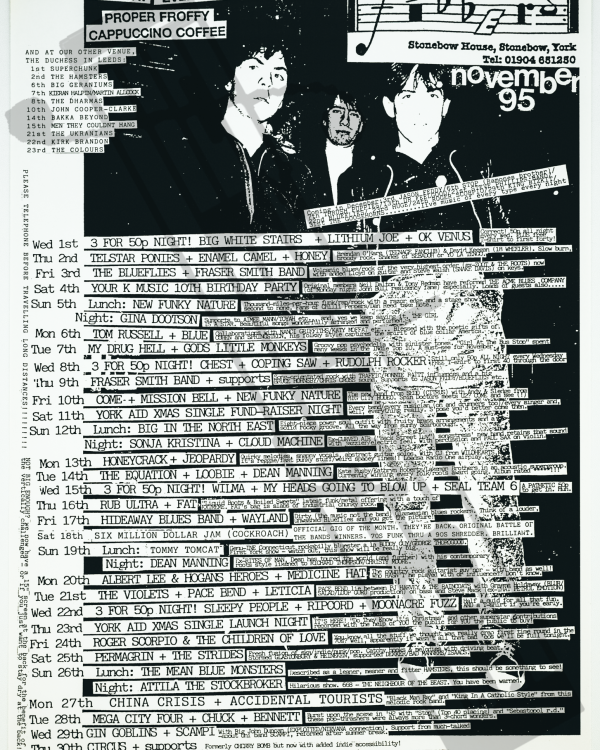 1995 November The Cure listings
