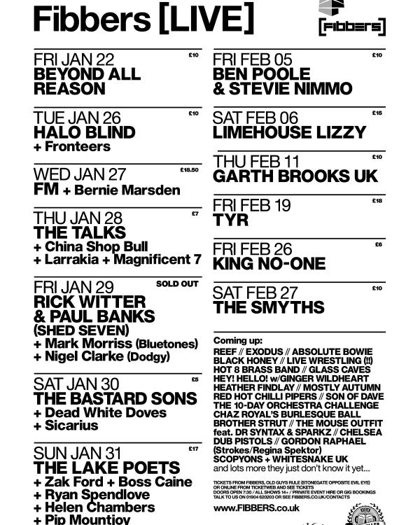 2016 January & February listings