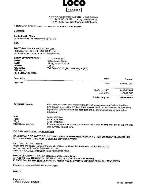 2019 Goldie Lookin' Chain