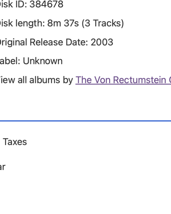 Von Rectumstein Coalition