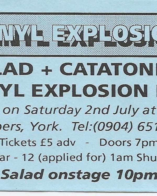 1994 Salad, Catatonia, Vinyl Explosion DJs
