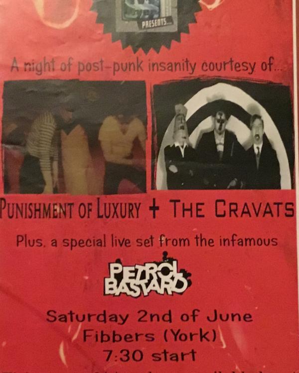 2012 Punishment Of Luxury, The Cravats, Petrol Bastard