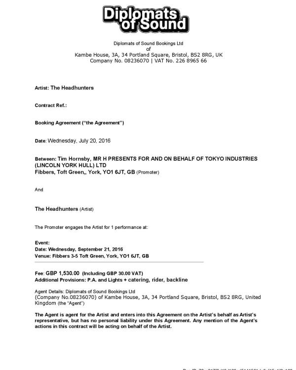 2016 The Headhunters