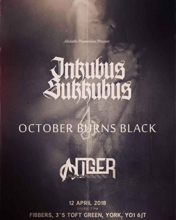 2018 Inkubus Sukkubus, October Burns Black, Auger