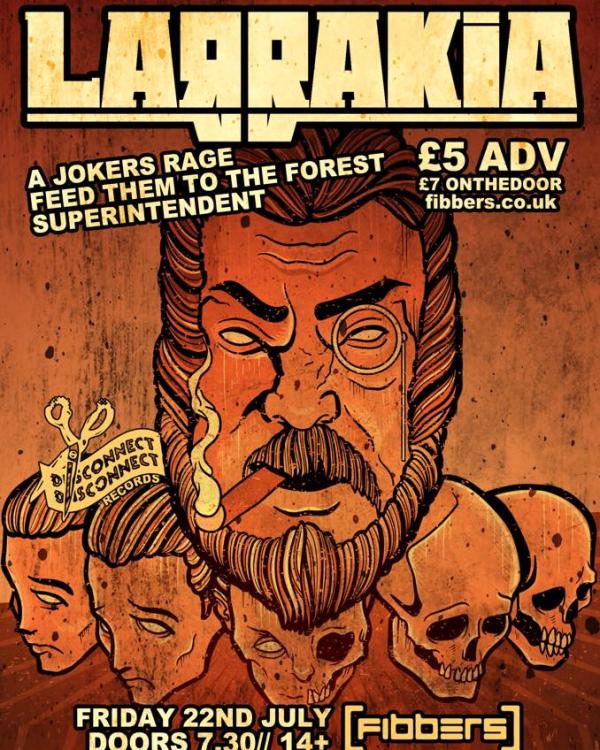 2016 Larrakia, A Joker's Rage, Feed Them To The Forest, Superintendent