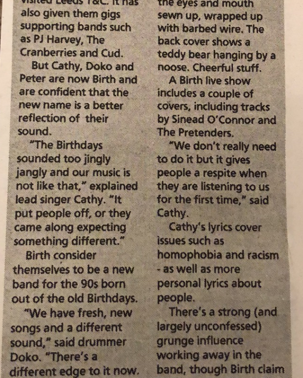 1994 Birthdays interview