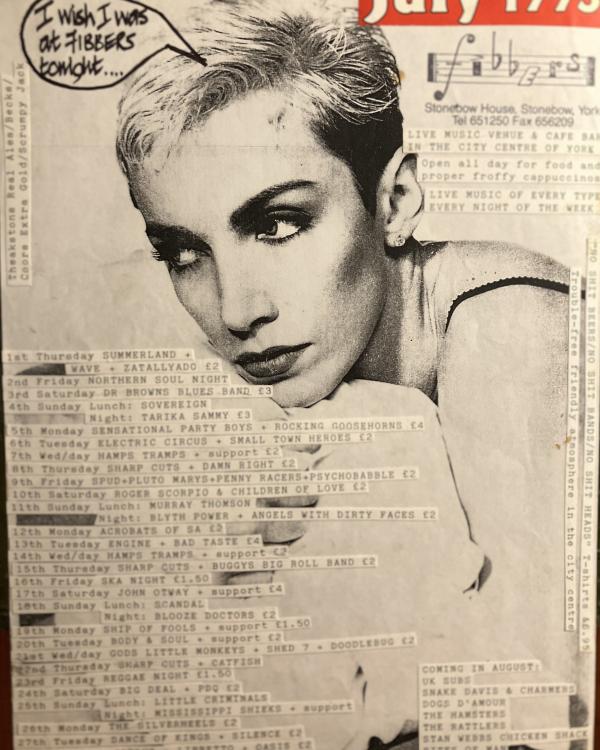 1993 July - Annie Lennox pic