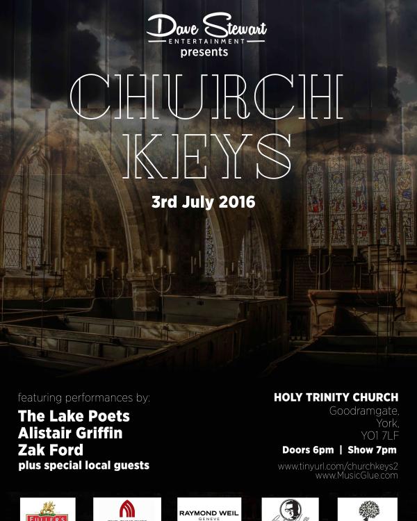 2016 The Lake Poets, Alistair Griffin, Zak Ford