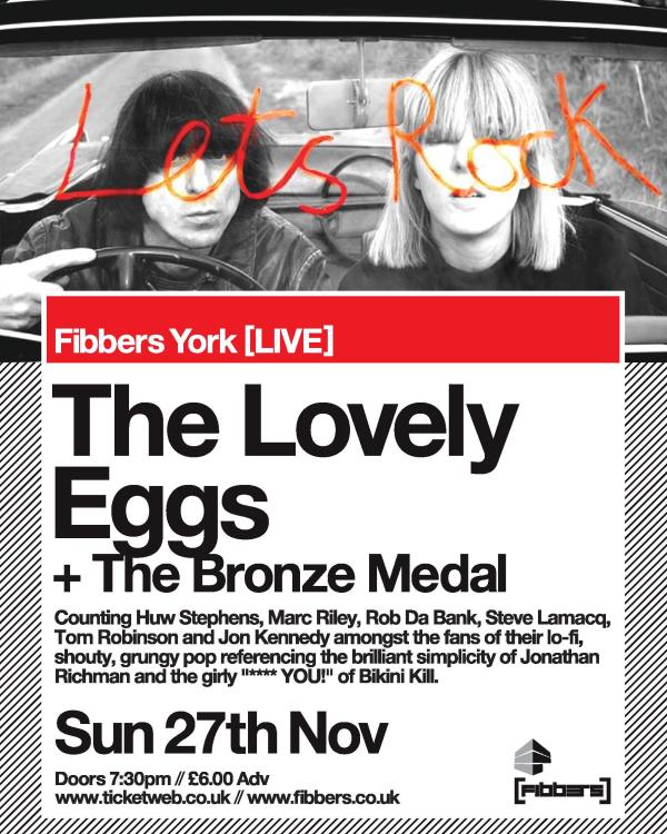 2011 The Lovely Eggs, The Bronze Medal