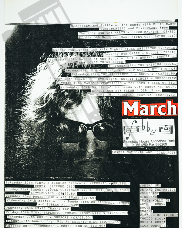 1993 March Ian Hunter listings