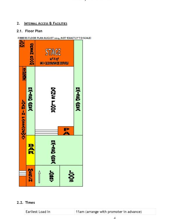 2015 Toft Green venue and tech spec page 4