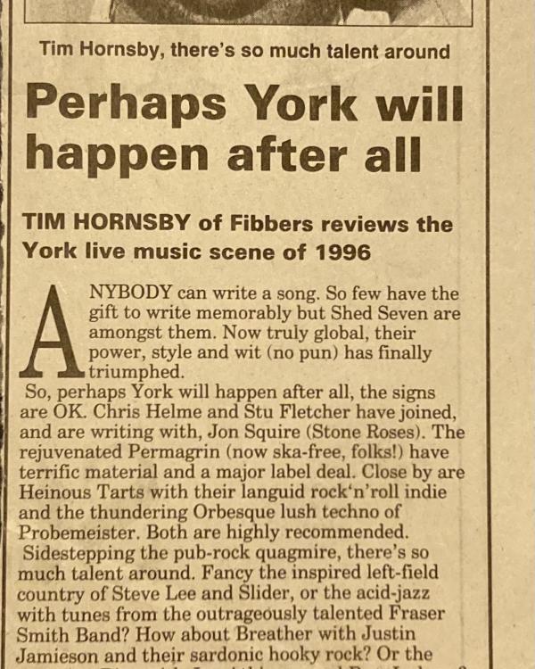 1996 Tim's annual review