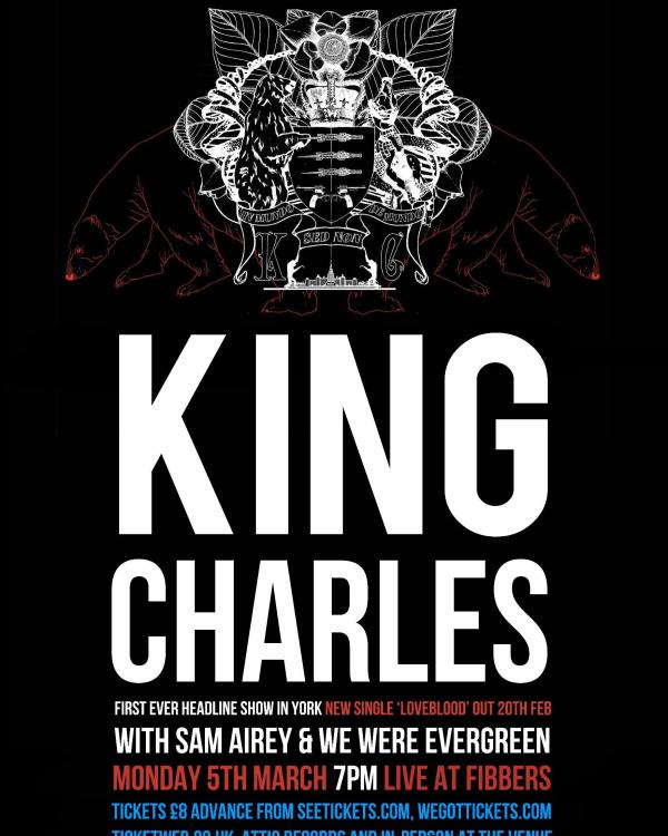 2012 King Charles, Sam Airey, We Were Evergreen