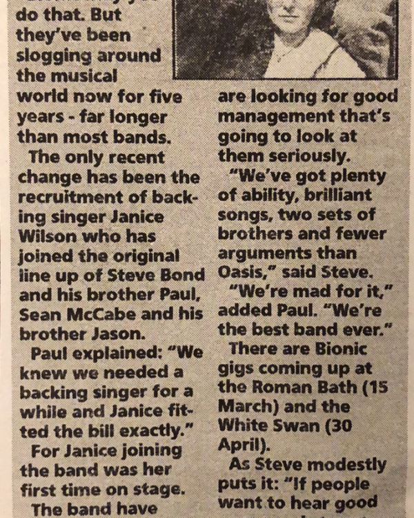 1995 Bionic interview