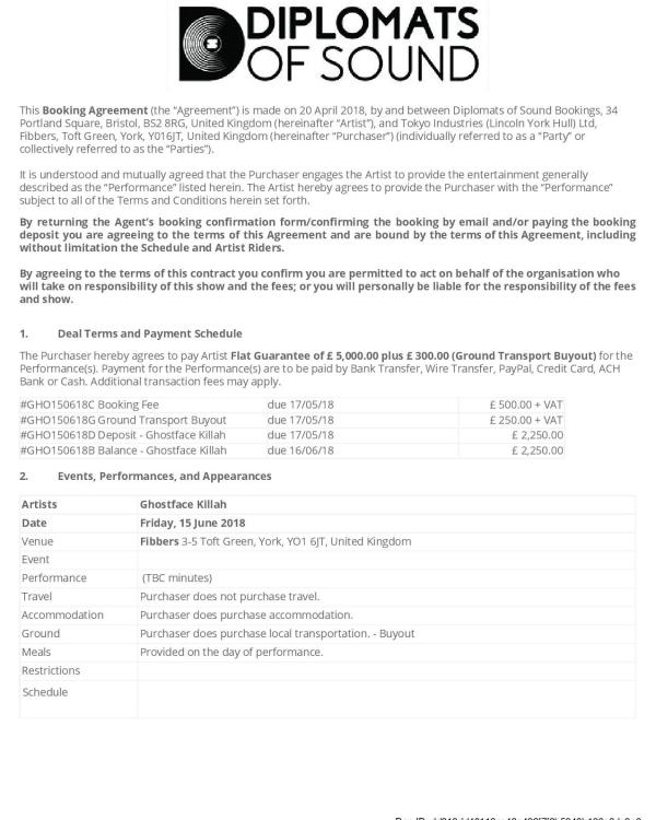 2018 Ghostface Killah