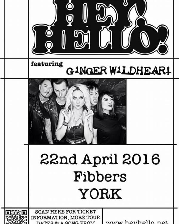 2016 Hey! Hello! w/ Ginger Wildheart